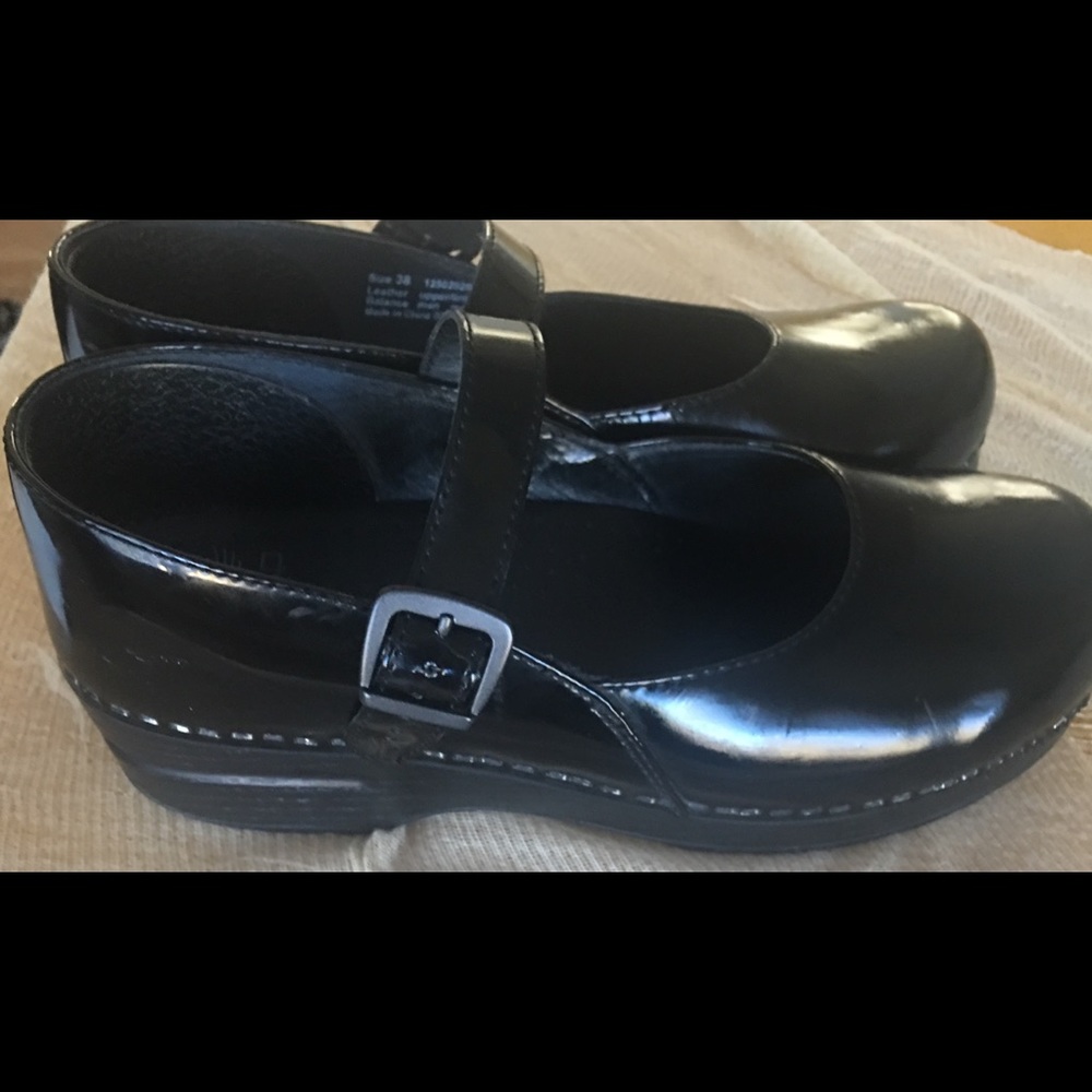 Ladies’ Black Patton Dansko Shoes